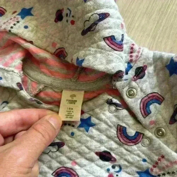 Tucker + Tate Space Hoodie size 18m - Picture 4 of 4